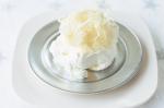 American Meringues With Brandy Cream And Fairy Floss Recipe Appetizer