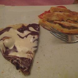 American Chocolate Pizza with Hazelnut Dessert