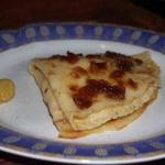 American Pancakes with Cheese and Nut Fillings Plum Breakfast