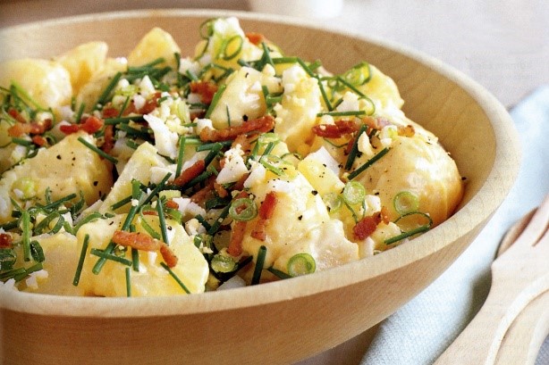 American Potato Salad With Dijon Mustard Mayonnaise Recipe Appetizer