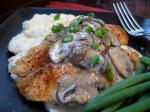Canadian Spicy Grilled Tilapia W Creamy Grits or Rice and Mushroom Sauce Appetizer