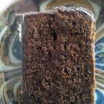 American Sacher Cake with Chocolate Icing Easier Dessert