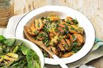 American Barbecued Sweet Potato With Gremolata Dressing Recipe Appetizer