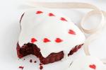 American Red Velvet Hearts Recipe Dessert