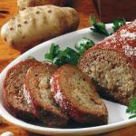 American Meatloaf with Potato Filling Appetizer