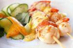Canadian Scallops With Fresh Mango And Saffron Sauce Recipe Appetizer