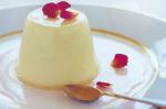 Canadian White Chocolate Panna Cotta With Rosewater Syrup Recipe Dessert