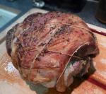 New Zealand Lamb Leg Stuffed with Herbed Leek Dressing Dinner