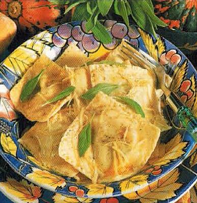 Italian Pumpkin And Herb Ravioli Dinner