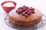 American White Chocolate and Raspberry Cake Recipe Dessert