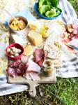 American Ploughmans Platter with Piccalilli Appetizer