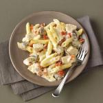 Canadian Threecheese and Pepper Penne Appetizer