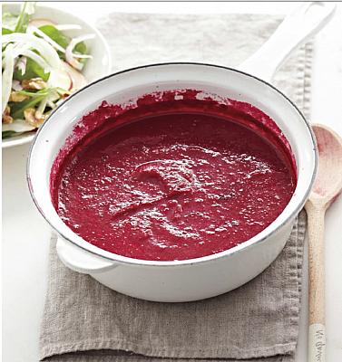 Canadian Roasted Beet-garlic Soup Soup