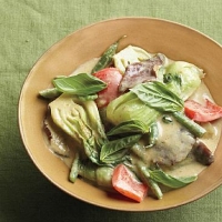 Indonesian Green Vegetable Curry Appetizer