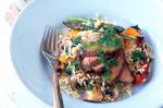 American Warm Lamb and Rice Salad With Basil Dressing Recipe Dinner