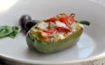 American Stuffed Bell Peppers With Brie Appetizer