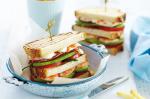 American Prawn Club Sandwich Recipe Appetizer