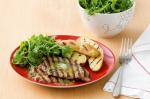 American Veal Schnitzel With Chargrilled Potato Recipe Appetizer