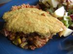 Mexican Shepherds Pie With Cornmeal Buttermilk Topping recipe