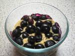 American Easy Splenda Blueberry Cobbler Dessert