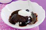 British Doublechoc Selfsaucing Pudding Recipe Dessert