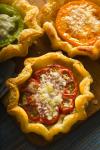 American Multicolored Tomato Tartlets Recipe Appetizer