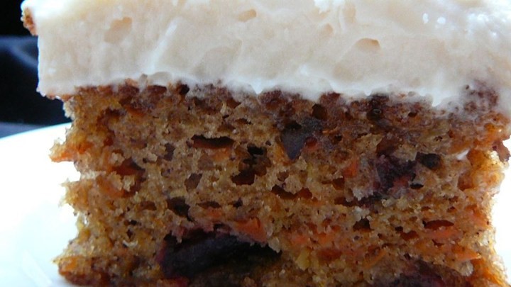 American Cranberry Carrot Cake Recipe Dessert