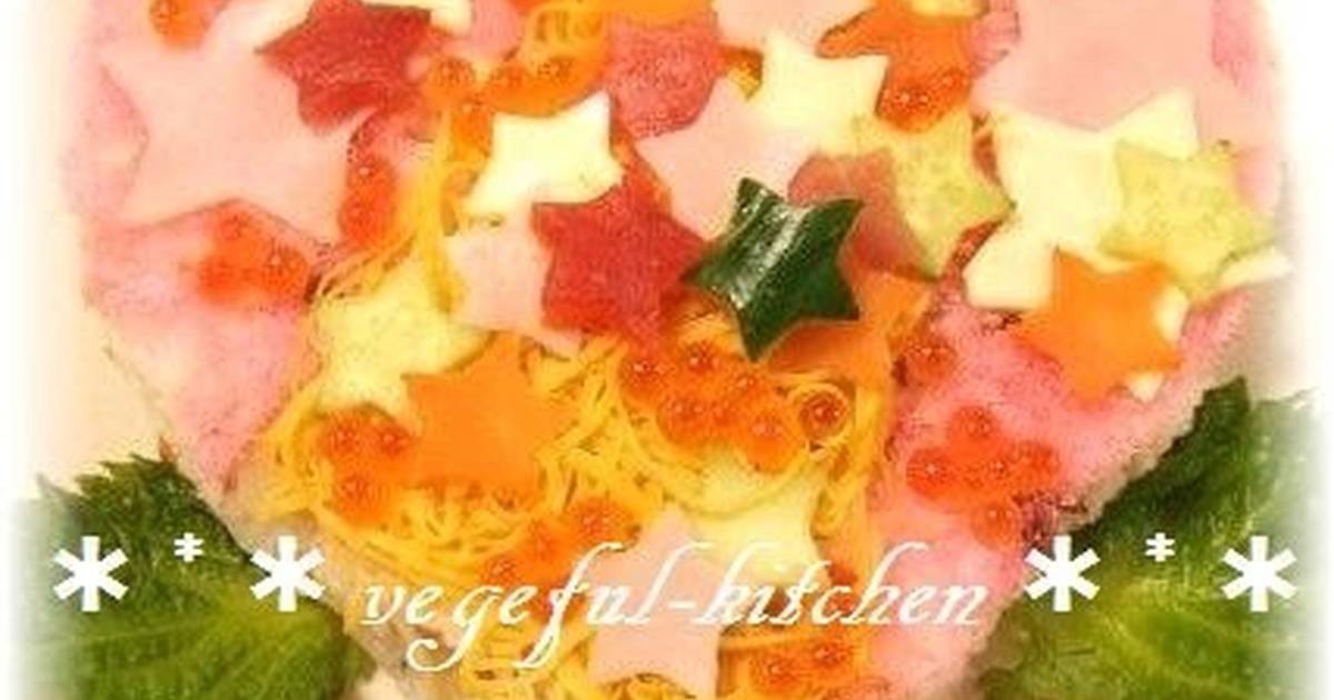 American Starry Chirashi Sushi Cake For Tanabata Festival 1 Breakfast