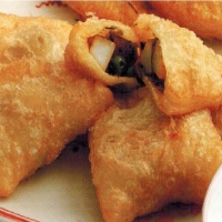 Indian Curry Puffs Appetizer