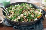 American Farro Lentil And Goats Cheese Salad With Avocado Dressing Recipe Dinner