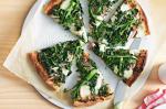 American Silverbeet Broccolini And Mozzarella Pizza Recipe Appetizer