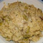 Italian Easy Risotto with Asparagus Appetizer