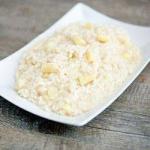 Italian Risotto with White Asparagus Appetizer
