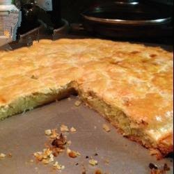 Dutch Leek Quiche with Cheese Appetizer