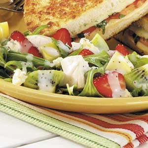 American Strawberry Kiwi Chicken Salad Appetizer