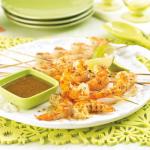 American Garlic and Herb Shrimp Skewers BBQ Grill