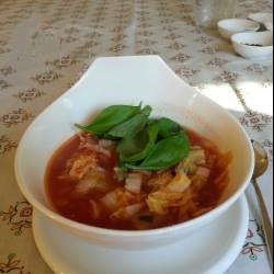 Chinese Cabbage Soup bikini Figure Dinner