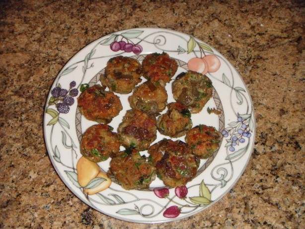 Italian Italian Eggplant Patties polpettti De Melanzane Appetizer