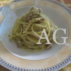 Canadian Linguine Al Pesto of Cabbage Dinner