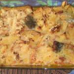 Salt Cod with Potatoes Au Gratin recipe