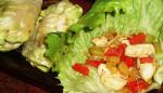 American Szechuan Chicken or Tofu in Lettuce Bundles solo Cooking Appetizer