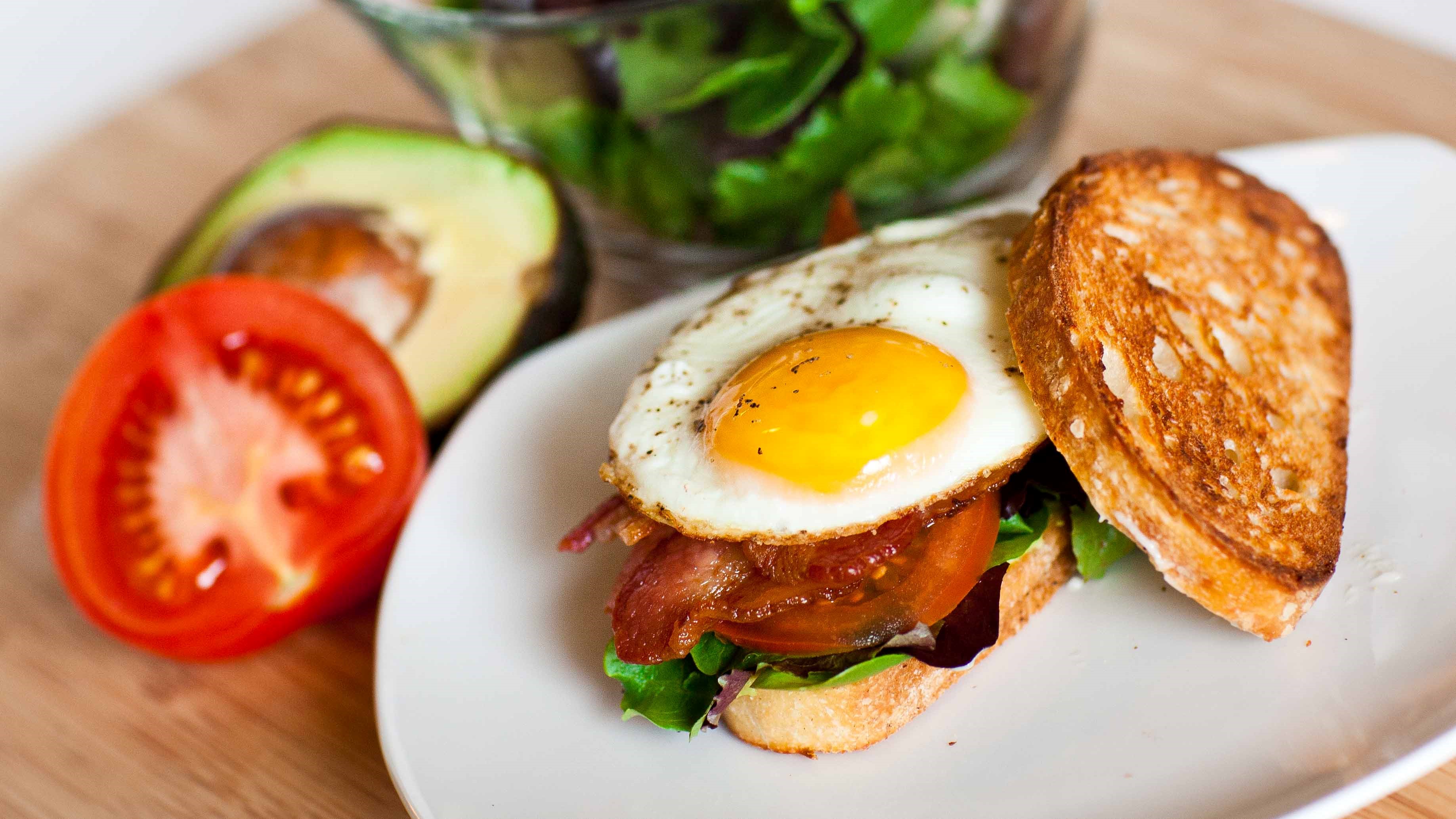 American Blt Breakfast Sandwich Appetizer