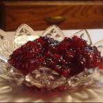 American Sherlas Baked Cranberry Sauce Dessert