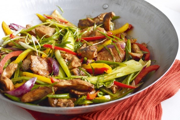 American Hoisin Chicken Stirfry Recipe Dinner