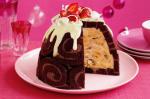 American Chochoneycomb Icecream Pudding Recipe Dessert