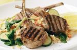 Canadian Lamb Cutlets With Tomato Capers and Risoni Recipe Dinner