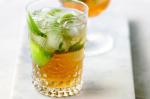 Canadian Vodka With Crushed Lime and Mint Recipe Appetizer