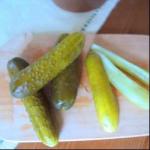 Polish Pickled Gherkins Appetizer