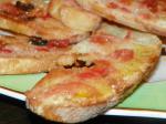 Italian Grilled Bread With Tomato Appetizer