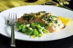 American Caper And Herb Crusted Salmon Recipe Dinner